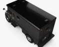 International Durastar Armored Cash Truck 2014 3D-Modell Draufsicht