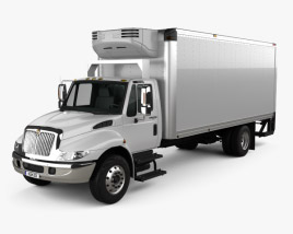 International Durastar Box Truck 2014 3D model