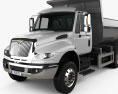 International DuraStar Dump Truck 3-axle 2015 3d model