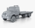 International DuraStar Tow Truck 2015 3d model clay render