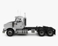 International PayStar Tractor Truck 2015 3d model side view