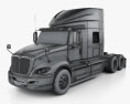 International ProStar Tractor Truck 2015 3d model wire render
