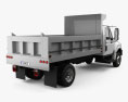 International TerraStar Dump Truck 2015 3d model back view