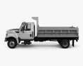 International TerraStar Dump Truck 2015 3d model side view