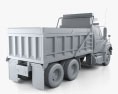 International WorkStar Dump Truck 2015 3d model