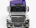 International WorkStar Garbage Truck Rolloffcon 2015 3d model front view
