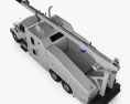 International WorkStar Crane Truck 2017 3d model top view