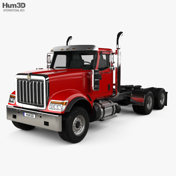 International HX520 Tractor Truck 2020 3D model