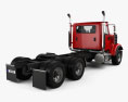 International HX520 Tractor Truck 2020 3d model back view