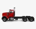 International HX520 Tractor Truck 2020 3d model side view