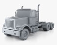 International HX520 Tractor Truck 2020 3d model clay render