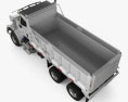 International HX615 Tipper Truck 2020 3d model top view