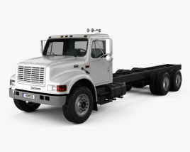 International 4900 Chassis Truck 2009 3D model