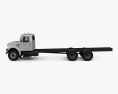 International 4900 Chassis Truck 2009 3d model side view