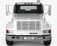 International 4900 Chassis Truck 2009 3d model front view