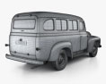 International Harvester R-110 Travelall 1953 3D-Modell