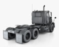 International 9200 Day Cab Tractor Truck 2009 3d model