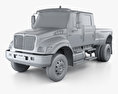 International CXT Pickup Truck 2008 3D 모델  clay render