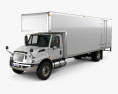 International Durastar 4700 Box Truck 2010 3d model
