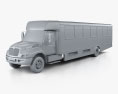International Durastar IC HC bus 2011 3d model clay render