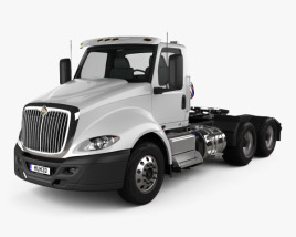 International RH Day Cab Tractor Truck 2022 3D model