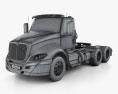 International RH Day Cab Tractor Truck 2022 3d model wire render