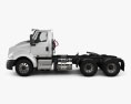 International RH Day Cab Tractor Truck 2022 3d model side view