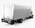 International Durastar 4300 冰箱卡车 2007 3D模型 后视图