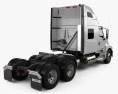 International LT Tractor Truck 2022 3d model back view