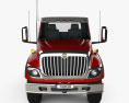International HV613 Day Cab Chassis Truck 3-axle 2022 3d model front view