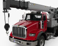International HX620 Crane Truck with HQ interior 2019 3d model