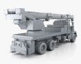 International HX620 Crane Truck with HQ interior 2019 3d model