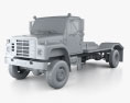 International S1900 Бортова вантажівка 1986 3D модель clay render