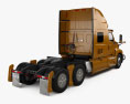 International LT 73 Hi-Rise Sleeper Cab Tractor Truck 3-axle 2022 3d model back view