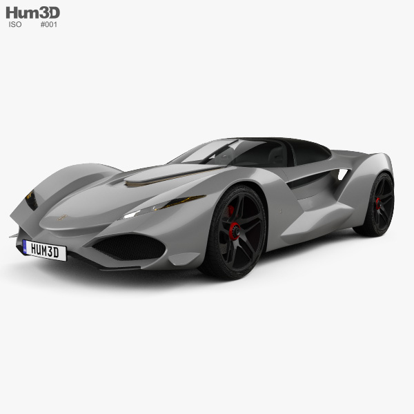 Iso Rivolta Vision Gran Turismo 2019 3D model