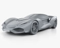 Iso Rivolta Vision Gran Turismo 2019 3D модель clay render