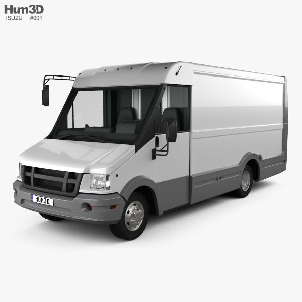 Isuzu Reach Van 2014 3D model