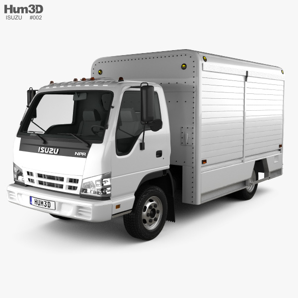 Isuzu NPR Beverage 2014 3D model