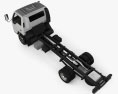 Isuzu NPR Chassis 2014 3D模型 顶视图