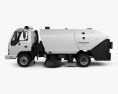 Isuzu NPR Road Cleaner 2014 3d model side view