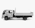 Isuzu NPR Tipper Van Truck 2014 3d model side view