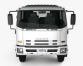 Isuzu FTS 800 Crew Cab Chassis Truck 2017 3d model front view