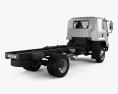 Isuzu FTS 800 Single Cab Chassis Truck 2017 3d model back view