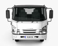 Isuzu NPS 300 Crew Cab Chassis Truck 2019 3d model front view