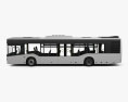 Isuzu Citiport bus 2015 3d model side view