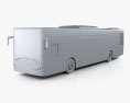 Isuzu Citiport bus 2015 3d model clay render