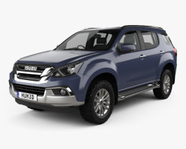 Isuzu MU-X 2017 3D model