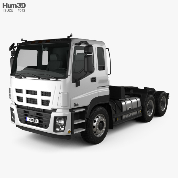Isuzu Giga Max Sattelzugmaschine 2010 3D-Modell