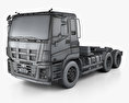 Isuzu Giga Max Tractor Truck 2015 3d model wire render
