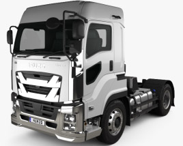 Isuzu Giga Tractor Truck 2-axle 2015 3D model